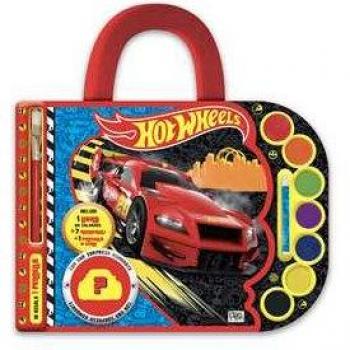 Valigetta con acquerelli. I colorelli. Hot Wheels. Ediz. a spiral...
