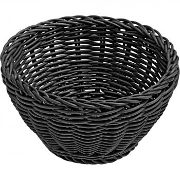 Vegä Runden Korb-Set Igato – 4er Pack, 16 × 8 cm, schwarz