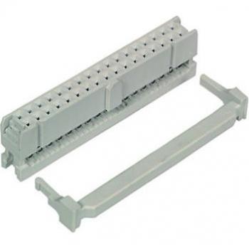 Elektronischer Pfostenverbinder 26‑Klemmung, Grau – RM 2,54 mm, E-WP 5461
