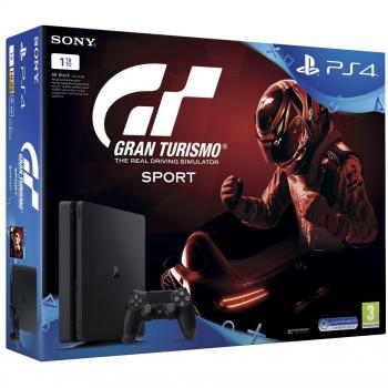 Console Sony PS4 Slim 1 To – Gran Turismo Sport, Jeu PlayLink