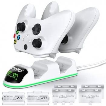 OIVO Dual Charger Stand for Xbox One/Xbox Series X/S Controllers