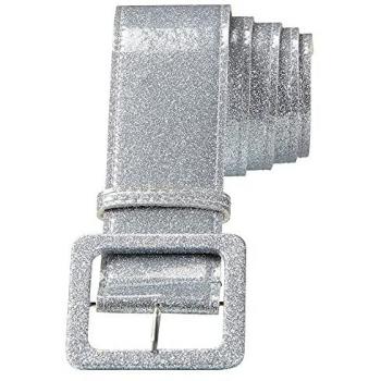 Cintura Disco Glitter Argento