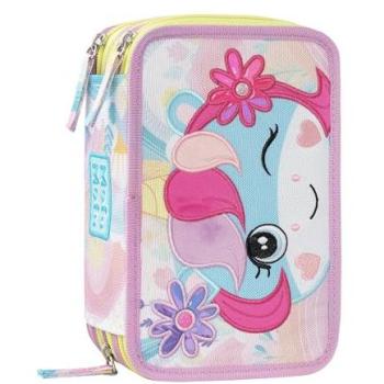 Astuccio 3 Zip Colore Pastello MOFU MOFU
