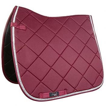 Pony Dressage Saddle Fabric – Wine Red