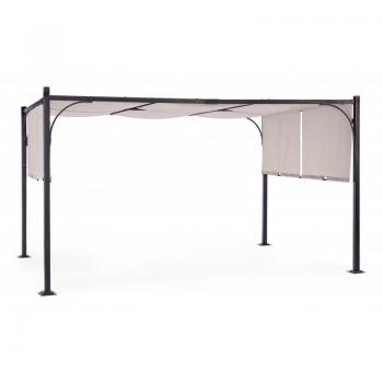 Gazebo Bizzotto Slide 3 x 4 m antracite/grigio