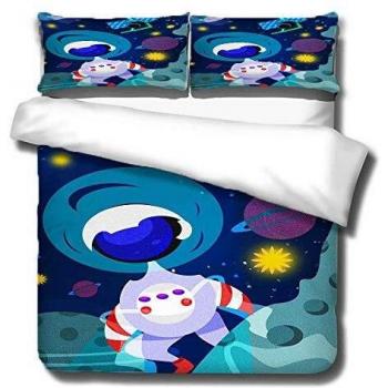 Copripiumino Robot Fumetto per Letto da 140x200 cm