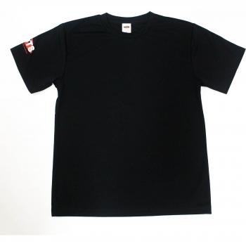 T-shirt Hots Dry Fit Manica Corta GT Taglia L Nera