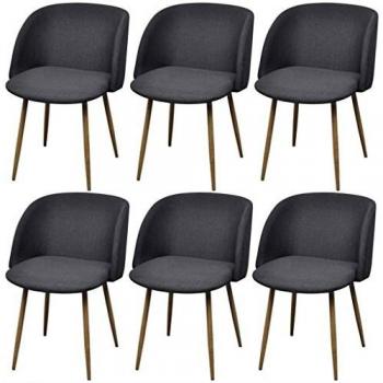 Chaise de Cuisine Gris Foncé