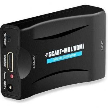 Plug and Play Scart to HDMI Converter