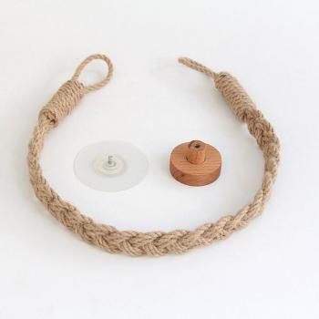 Nordic Style Wooden Paper Towel Holder for Home Decor