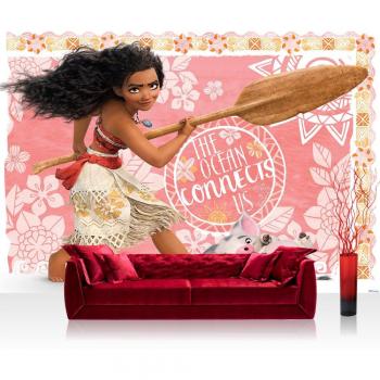 Premium Plus Vliestapete 368×254 cm – Vaiana Pua Ozean‑Wandbild