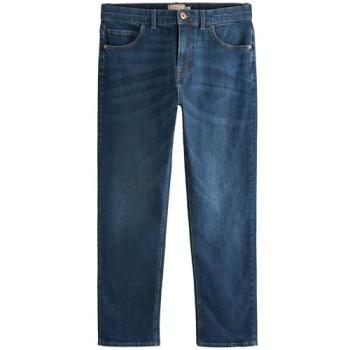 Next Herren Jeans Blau Mid Straight Fit