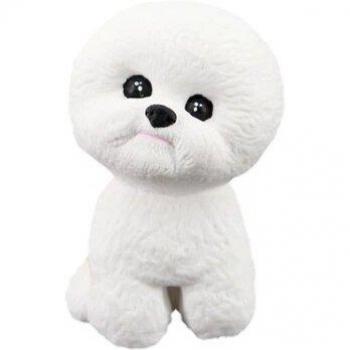 Lucky Dog Bichon Frise 3D Silicone Mold for Crafts and Home Decoration