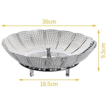 All‑In‑One Ecobravo Stainless Kitchen Steamer Pack