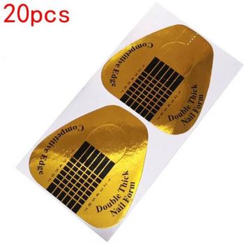 AcrylicVibe Horseshoe Nail Builder & Sticker Pack