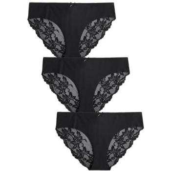 Next Damen Brasilianische Unterwäsche mit Spitzenrücken No VPL 3er Pack