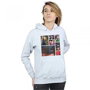 DC Comics Women's Batman TV Series Class Photo Hoodie L grey