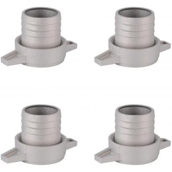 Accesorios Triple de Bombas – Llave de Conexión Aluminio 2” + Conector de Bomba + Junta de Goma Pi‑Plata