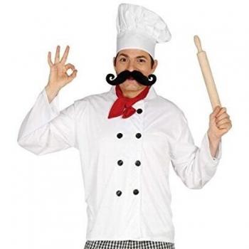 Conjunto de Cocinero Rojo y Blanco