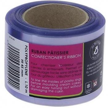 Ruban pâtissier 10 m Ht 4,5 cm (DE BUYER)