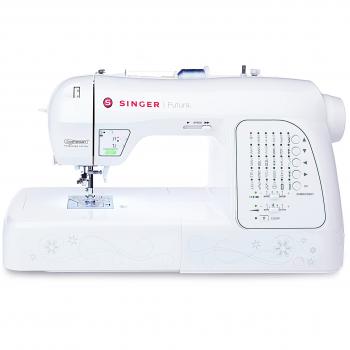 Singer Futura XL420: Coser y Bordar en Blanco