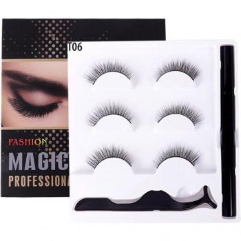 Set de Pestañas Magnéticas Fibra Premium