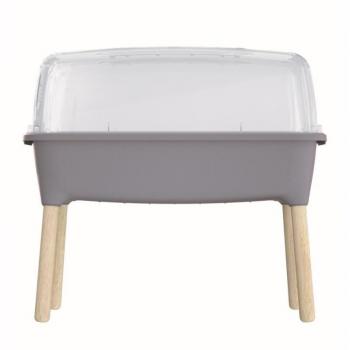 Sadbovač Prosperplast 78 cm šedý kámen