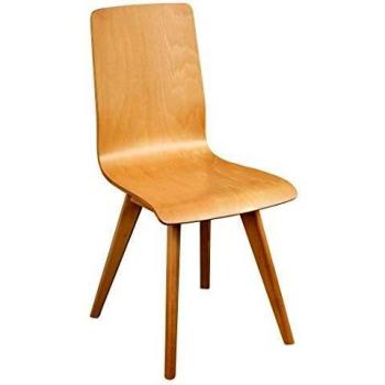 Fameg Flow Beech Wooden Side Chairs