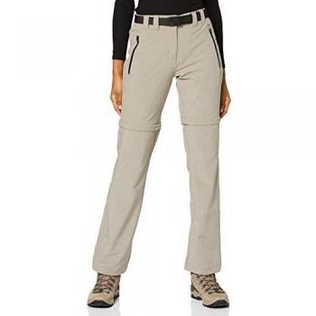 Pantaloni stretch zip off donna