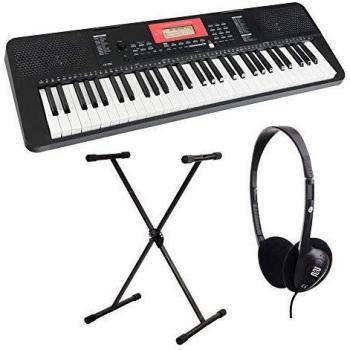 Clavier Classic Cantabile LK-290 avec support et casque, touches lumineuses