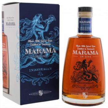 Rhum Marama Origins Indonesian Spiced 0,7L (40% Vol.) avec étui