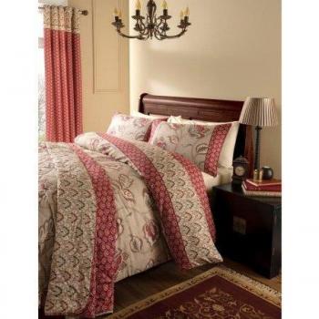 'Kashmir' Paisley Lined Curtains