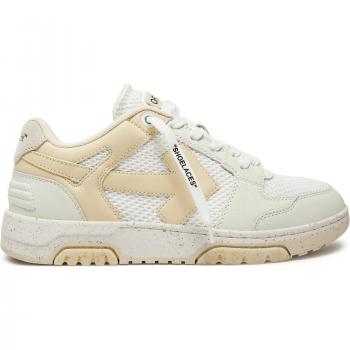 Ecru Off‑White Sneaker Modell OMIA243G23LEA0010104