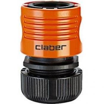 RACCORDO RAPIDO 1/2 per TUBO ACQUA GIARDINO IRRIGAZIONE CLABER 8606 8607 12-15mm QUICK-CLICK
