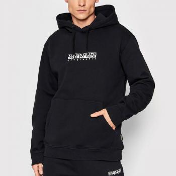 Sudadera con capucha negra Napapijri