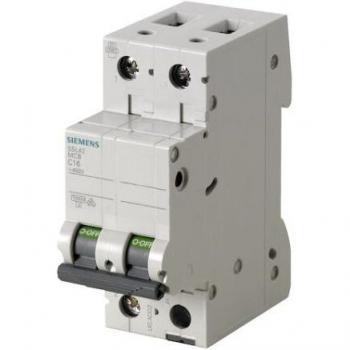 Interruttore automatico 25A, 2p, 10 kA, curva d – Siemens UC D