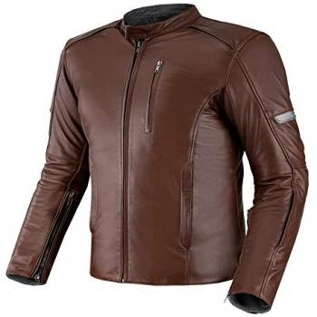 Veste moto SHIMA Hunter+ 2.0 Cuir Marron M