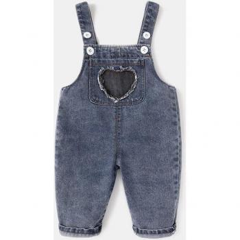 Salopette en jean décontractée pour enfants