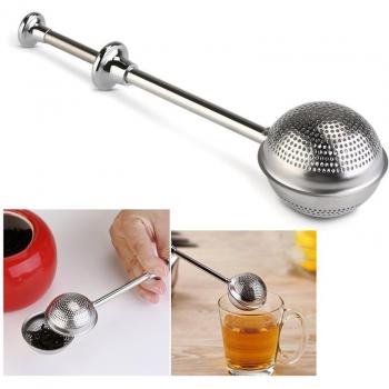 PIXNOR Silbersieb für Tee – Edelstahl-Kugel-Infuser