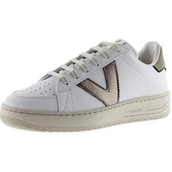 Victoria 1129103-WOMEN Basket Siempre Vegan Basses Platino 36