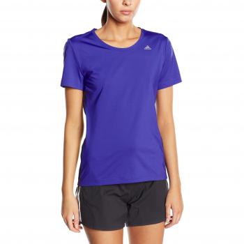 Schwarzes adidas Damen Easy T-Shirt Night Flash S15 – Größe S (S18318)