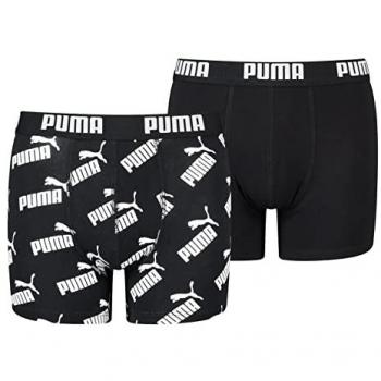 PUMA Boxer für Kinder 2er-Pack mit breitem Bund