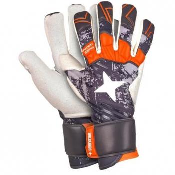 Derbystar APS Pro Grip V22 Torwarthandschuhe Grau/Orange Größe 8