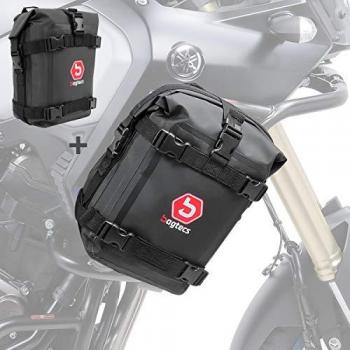 Schwarz Sturzbügeltaschen Paar für BMW F 800 GS