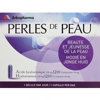 Arkopharma Perles de Peau Acide Hyaluronique 150mg + Coenzyme Q10 30 mg 30 Gélules
