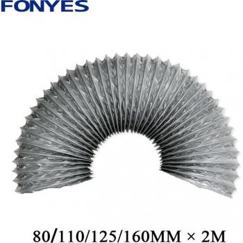 2M Aluminum Vent Duct 3-6 Inch for Extractor Fans