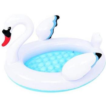 Saica Elegance Swan Baby Pool, weiß/blau