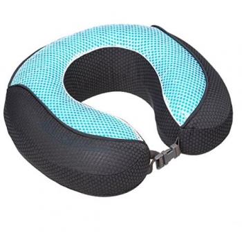 Cuscino da viaggio con gel di memoria 5Five grigio