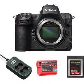 Nikon Z8 avec Chargeur Kingma et SanDisk CFexpress 128 Go