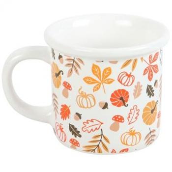 Rustic Orchard Pumpkin Teacup